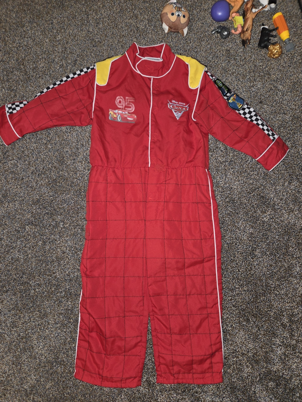 Lightning McQueen Pit Costume